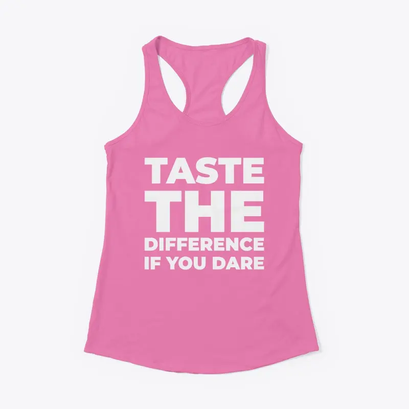 Taste The Difference Women's RcrBck Tank