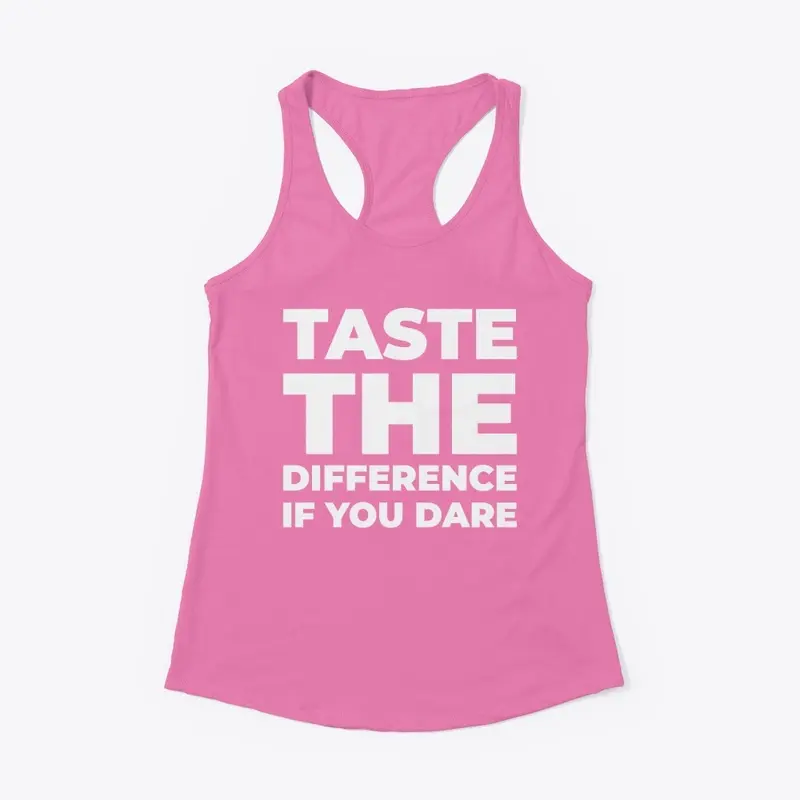 Taste The Difference Women's RcrBck Tank